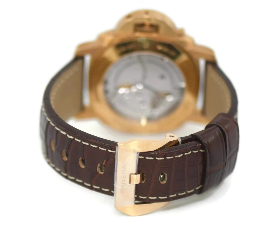 Panerai Luminor GMT 18K Rose Gold Watch PAM00289
