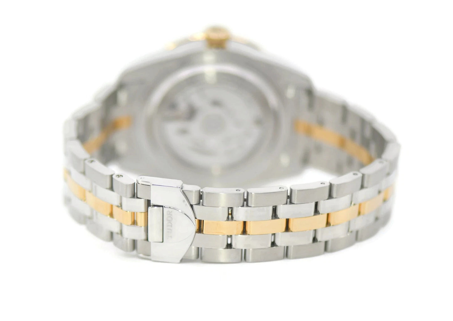 Tudor Glamour Date Diamond 18K/Stainless Steel Watch 57103