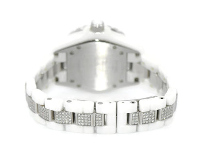 Chanel J12 Diamond White Ceramic Watch H1420