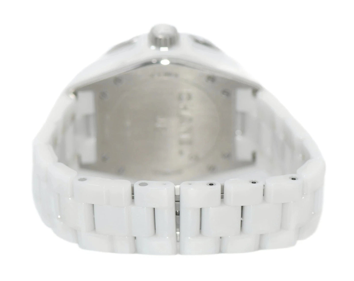 Chanel J12 Diamond White Ceramic Watch H2013
