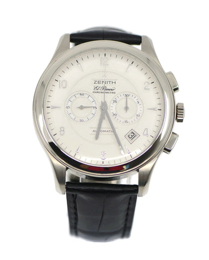 Zenith El Primero 18K White Gold Watch 65.0520.4002