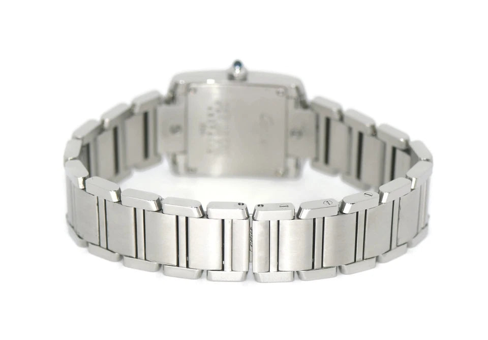 Cartier Tank Francaise Small Stainless Steel Watch W51008Q3