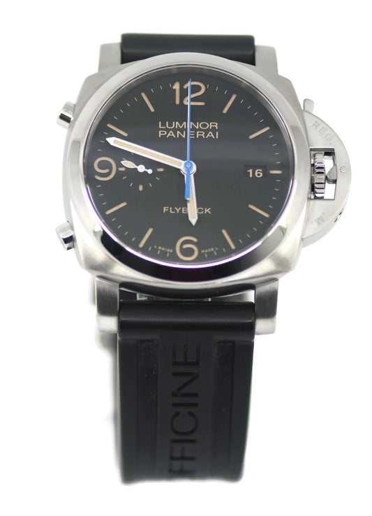 Panerai Luminor Flyback Stainless Steel Watch PAM00524