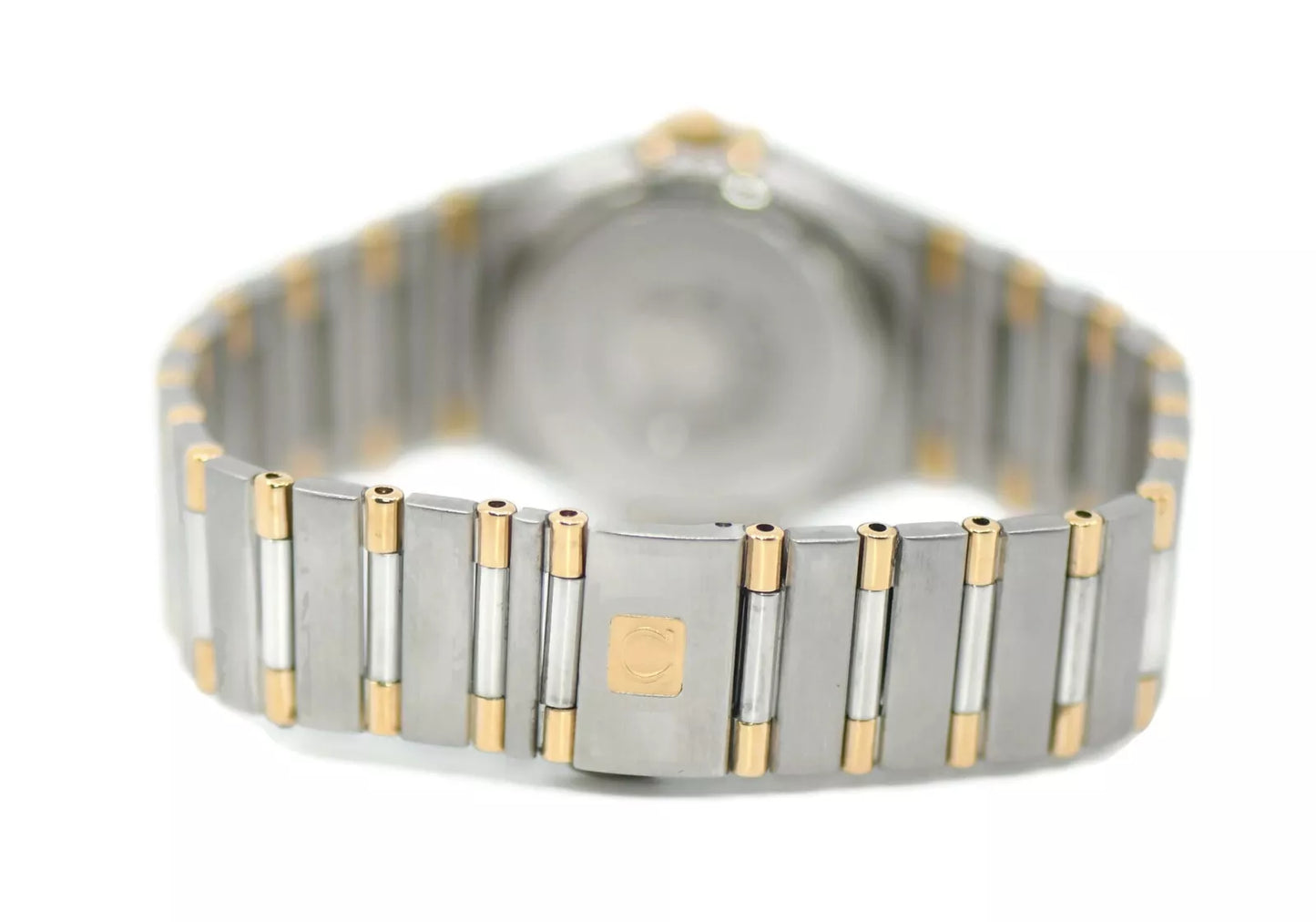 Omega Constellation Two Tone Stainless Steel Watch
