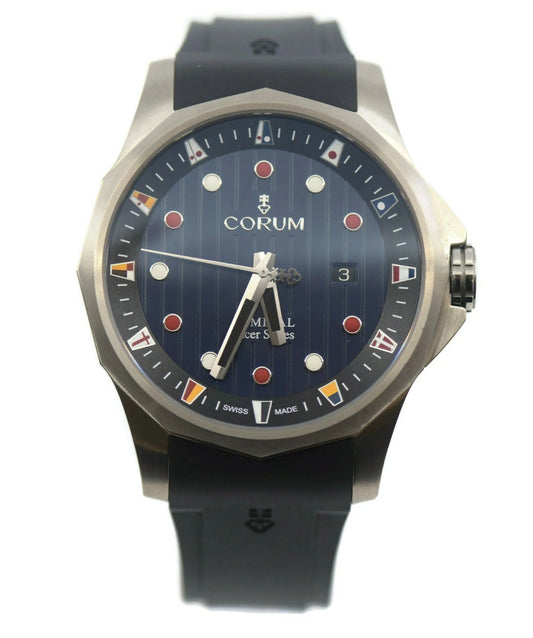 Corum Admiral's Cup Racer Stainless Steel Watch 411.100.04