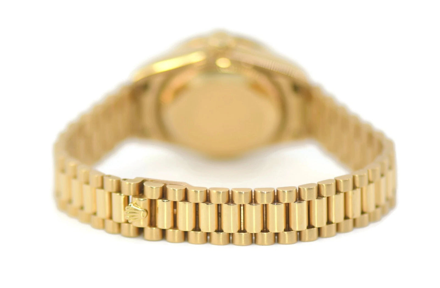 Rolex Datejust President Tiffany & Co Diamond 18K Yellow Gold Watch 69138