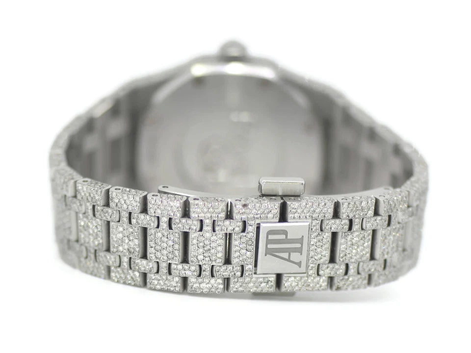 Audemars Piguet Royal Oak Diamond Stainless Steel Watch 67650ST