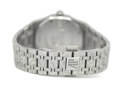 Audemars Piguet Royal Oak Diamond Stainless Steel Watch 67650ST