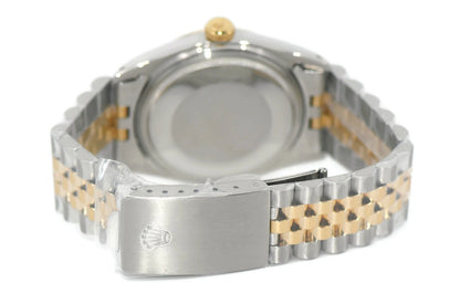 Rolex Datejust Buckley 18K/Stainless Steel Watch 16013