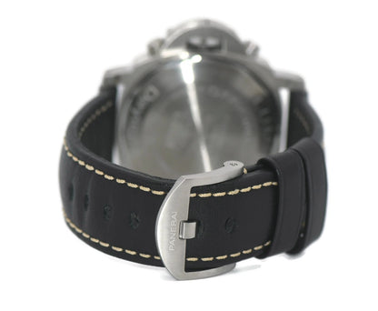 Panerai Luminor Daylight Chronograph Stainless Steel Watch PAM00356