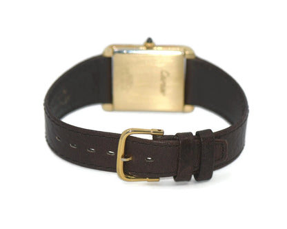 Cartier Tank 18K Gold Plated Watch