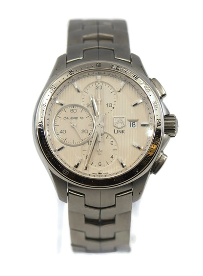 Tag Heuer Link Chronograph Stainless Steel Watch CAT2011