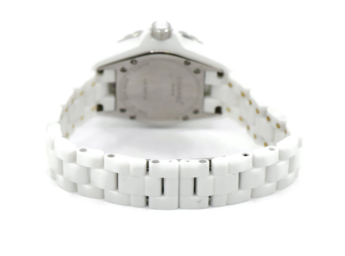 Chanel J12 Diamond White Ceramic Watch H1628