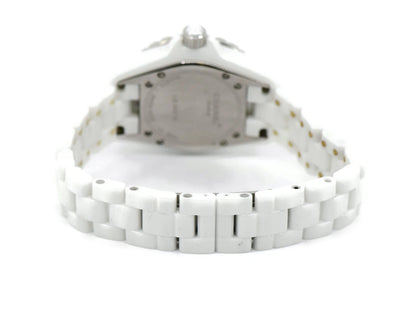 Chanel J12 Diamond White Ceramic Watch H1628
