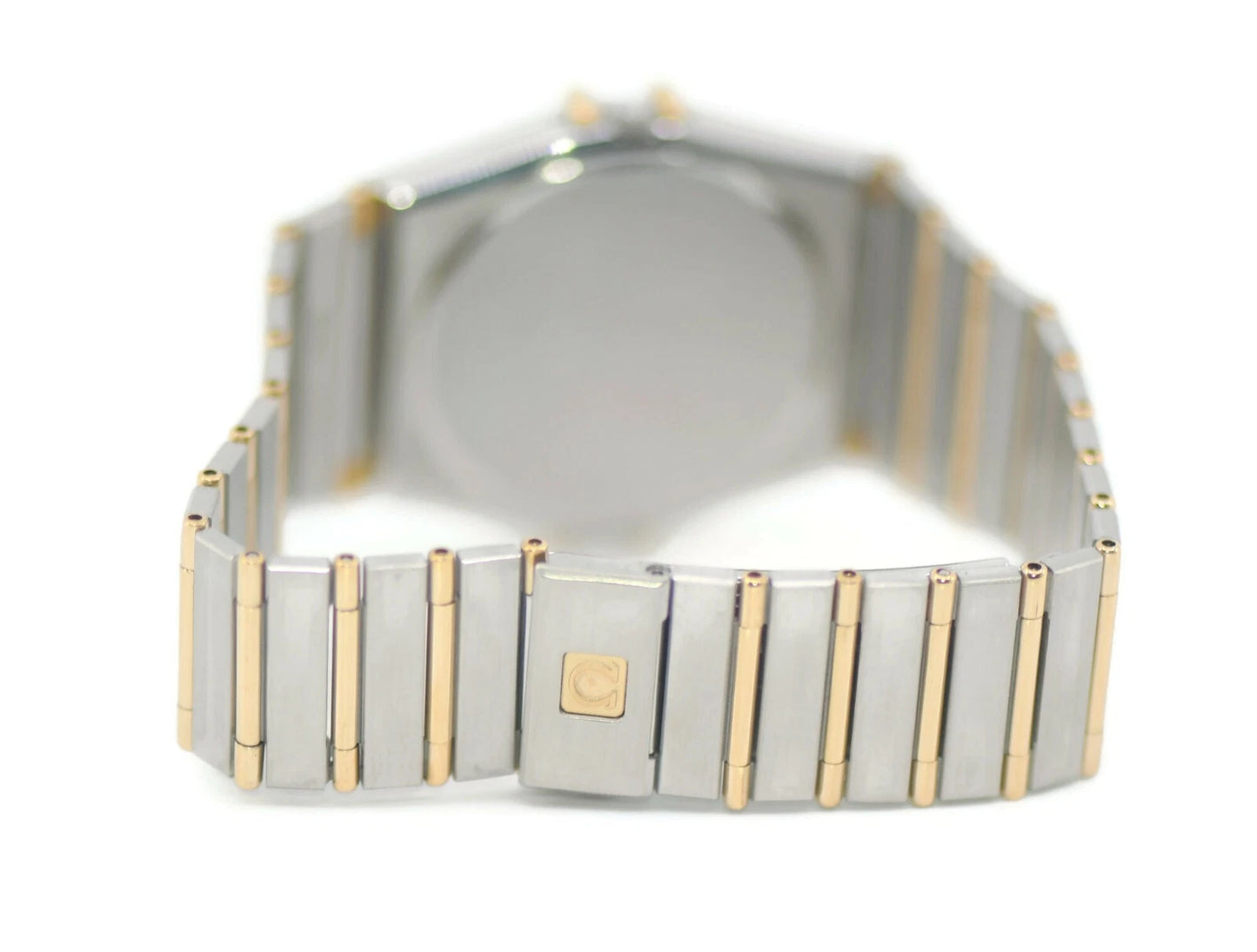 Omega Constellation Diamond Two Tone Stainless Steel Watch