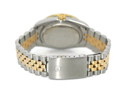 Rolex Datejust Diamond 18K/Stainless Steel Watch 16233