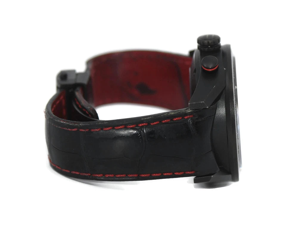 Tag Heuer Carrera Chronograph Black Titanium Watch CV2A81