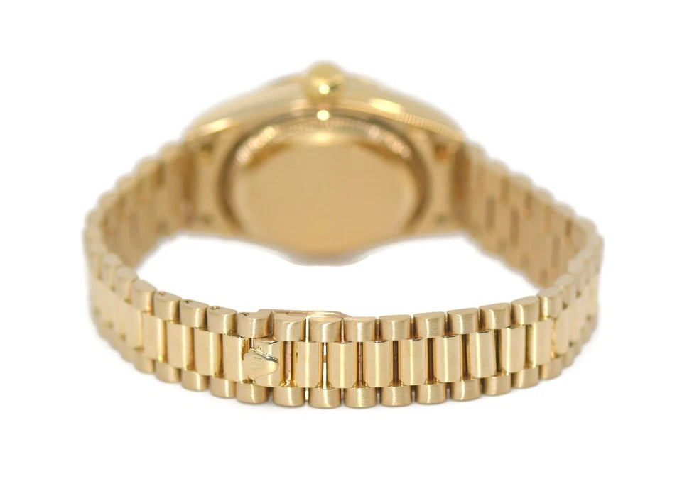 Rolex Datejust Diamond 18K Yellow Gold Watch 79178