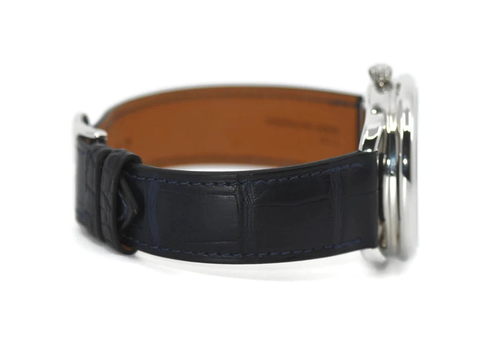 Hermes Arceau Le Temps Voyager Stainless Steel Watch AR10.510