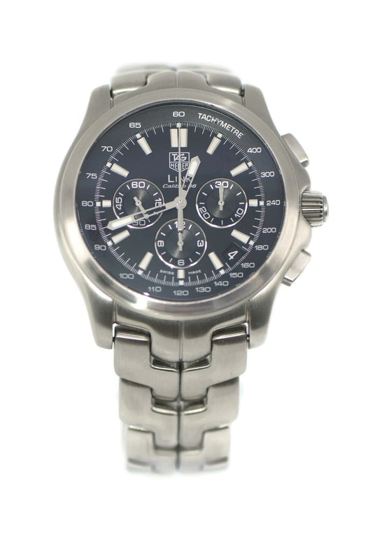 Tag Heuer Link Cal 36 Chronograph Stainless Steel Watch CT511A
