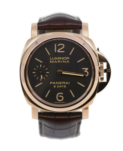 Panerai Luminor Marina 8 Days 18K Rose Gold Watch PAM511