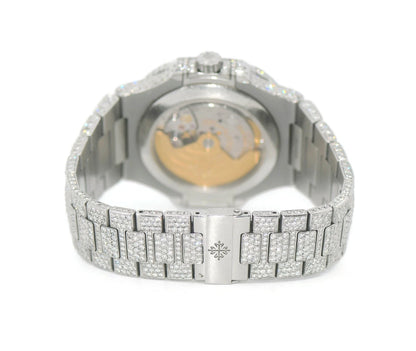 Patek Philippe Nautilus Diamond Stainless Steel Watch 5726/1A