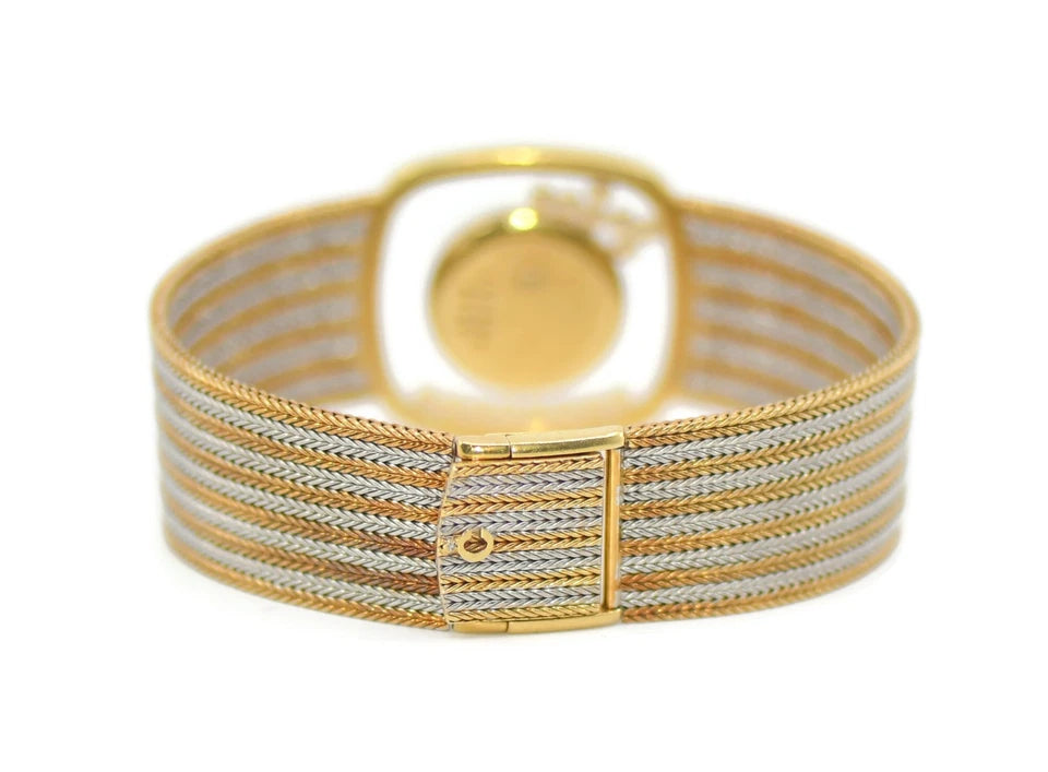 Chopard Happy Diamonds 18K Tri Color Gold Watch 2186