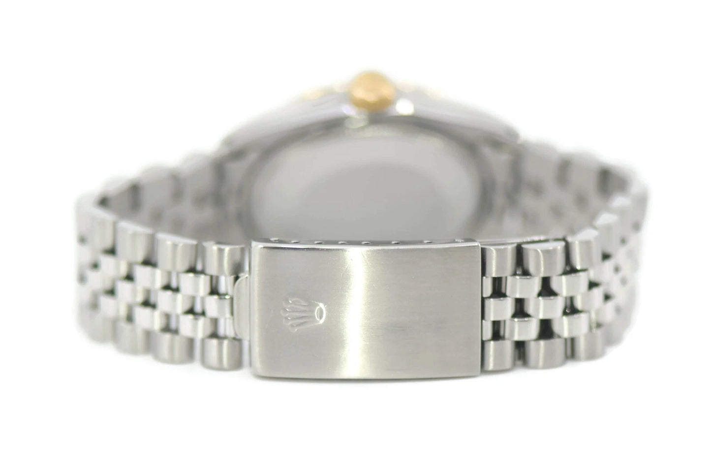 Rolex Oyster Perpetual Date Two Tone Stainless Steel Watch 1505