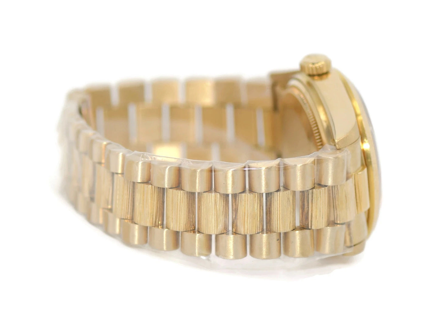 Rolex Day Date Bark 18K Yellow Gold Watch 18078