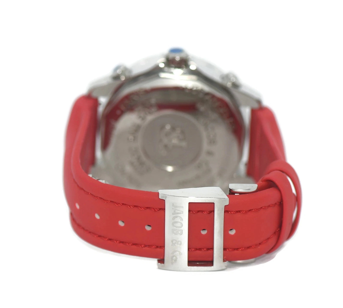 Jacob & Co Five Timezone Diamond Stainless Steel Watch JCM-58DA
