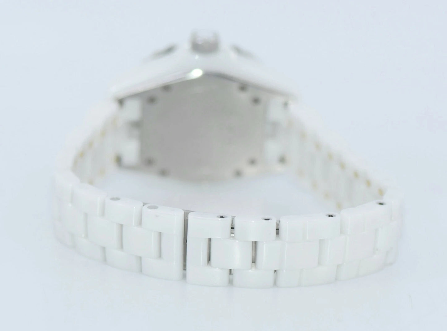 Chanel J12 Diamond White Ceramic Watch H1628