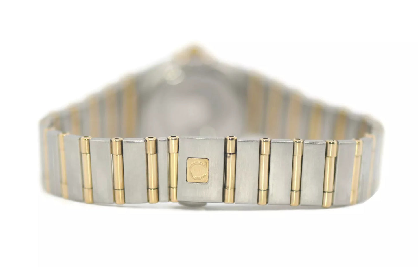 Omega Constellation Two Tone Stainless Steel Watch