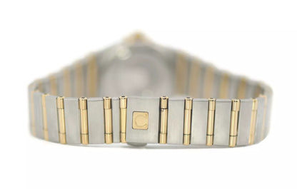 Omega Constellation Two Tone Stainless Steel Watch