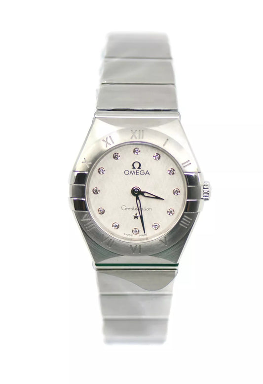 Omega Constellation Diamond Stainless Steel Watch 131.10.25.60.52.001