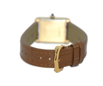 Cartier Tank 18K Gold Plated Watch