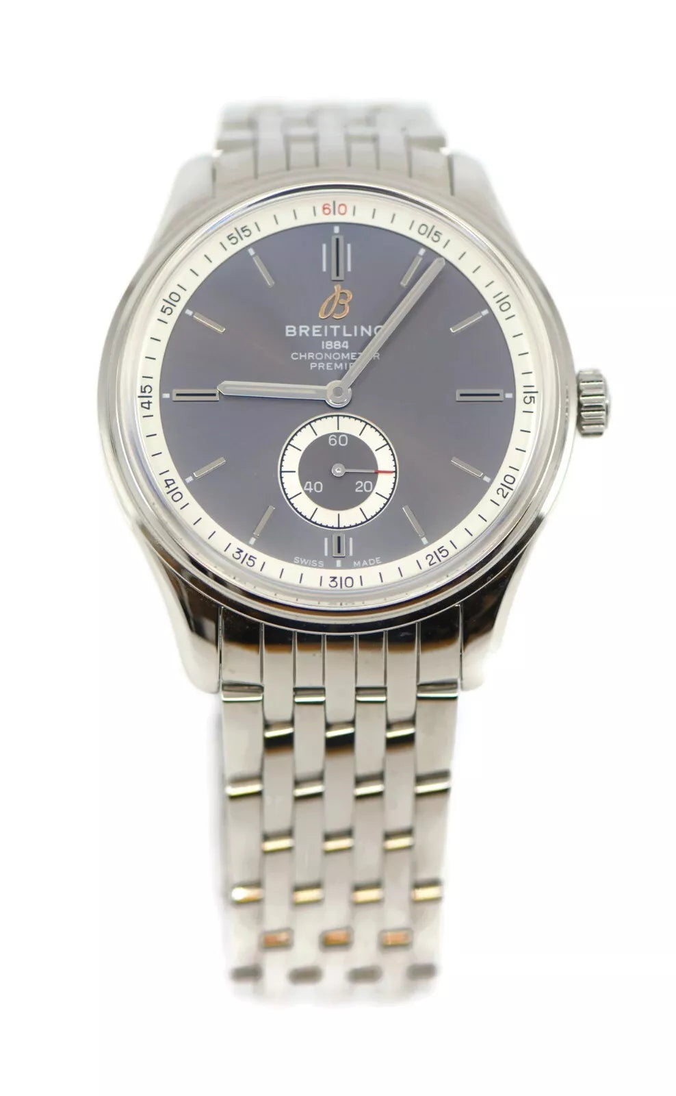 Breitling Premier Stainless Steel Watch A37340