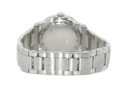 Blancpain Leman Dual Time Day Night Stainless Steel Watch 2160