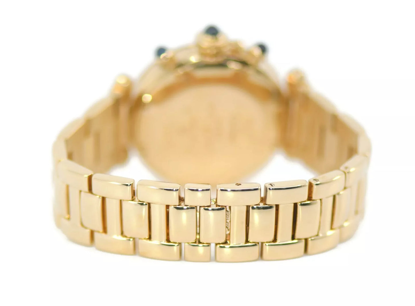 Cartier Pasha Chronograph 18K Yellow Gold Watch 30009
