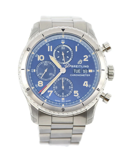 Breitling Aviator 8 Chronograph Stainless Steel Watch A13316