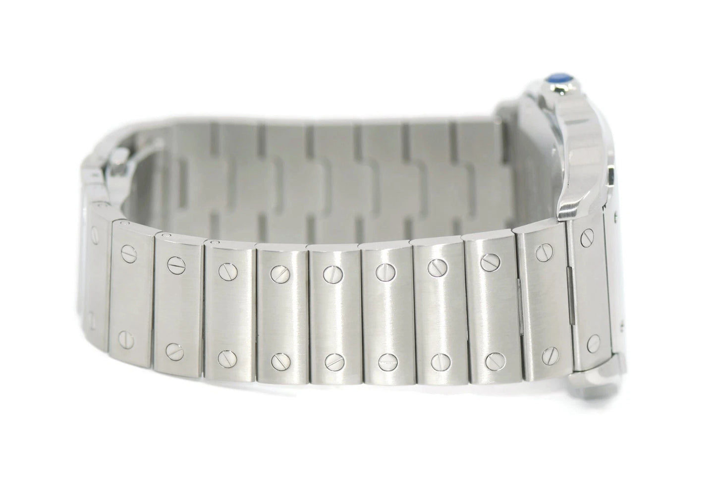 Cartier Santos Large Stainless Steel Watch WSSA0018