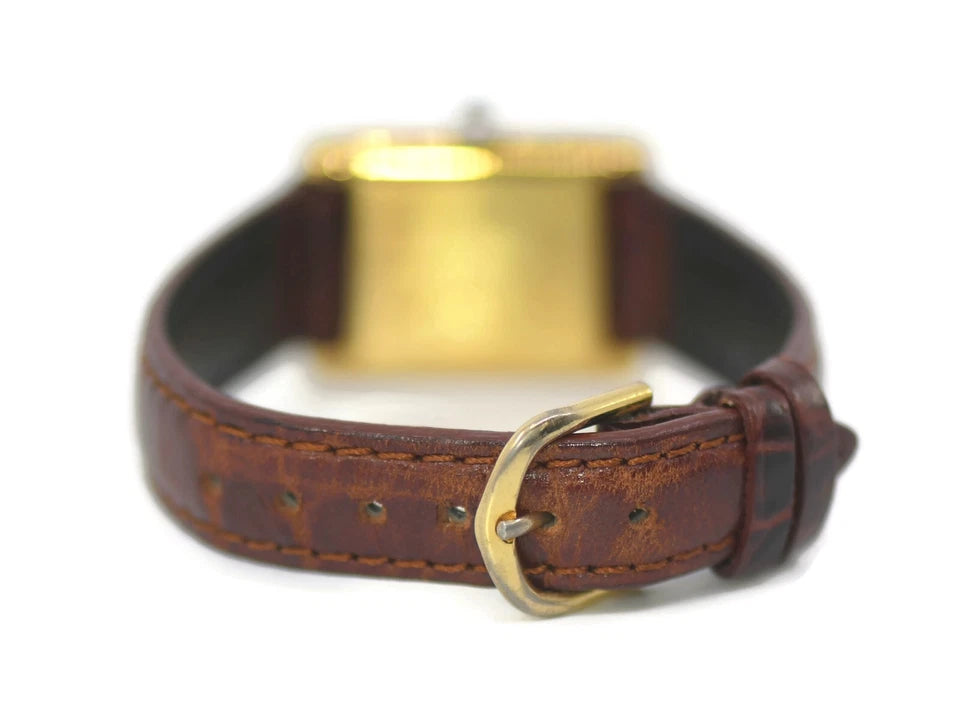 Cartier Must Gold Plated Watch
