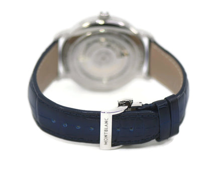 Montblanc Star Calendar Stainless Steel Watch 119955