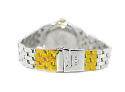 Breitling Callistino Diamond Two Tone Stainless Steel Watch B52345