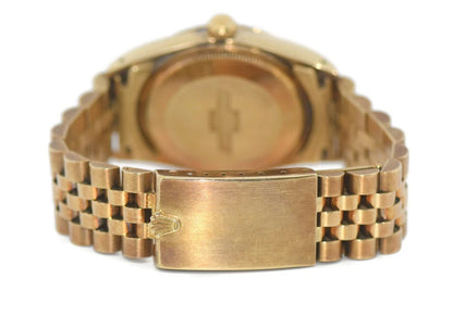 Rolex Oyster Perpetual Chevrolet 14K Yellow Gold Watch 15007