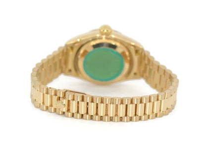 Rolex Datejust Diamond 18K Yellow Gold Watch 79178