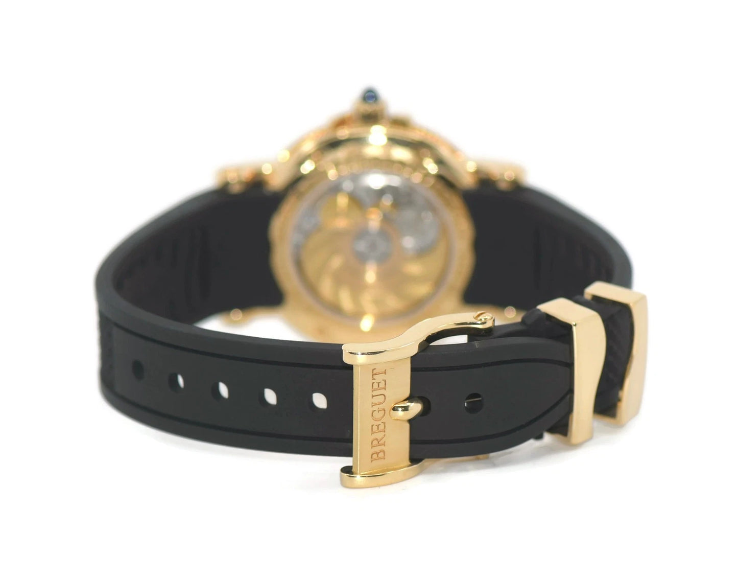 Breguet Marine Diamond 18K Yellow Gold Watch 8818