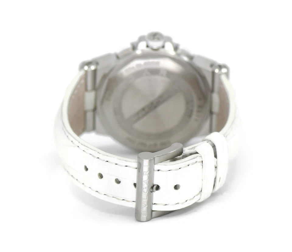 Bulgari Bvlgari Diagono Diamond Stainless Steel Watch DG37