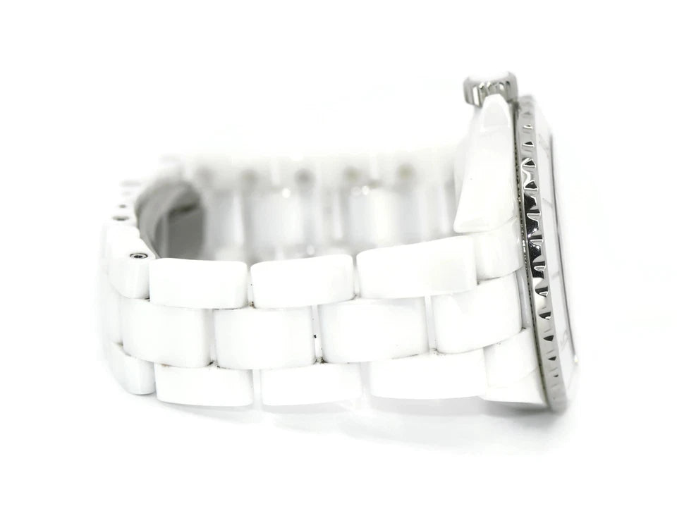 Chanel J12 Phantom White Ceramic Watch H6186