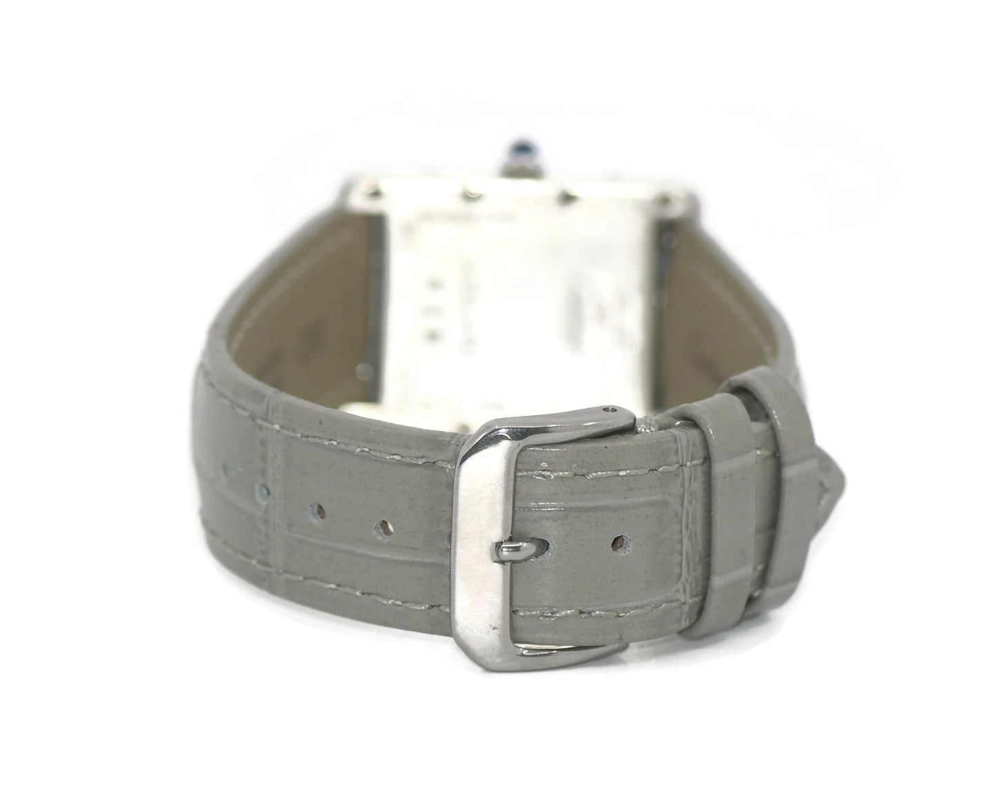 Cartier Tank Vermeil Sterling Silver Watch 2414