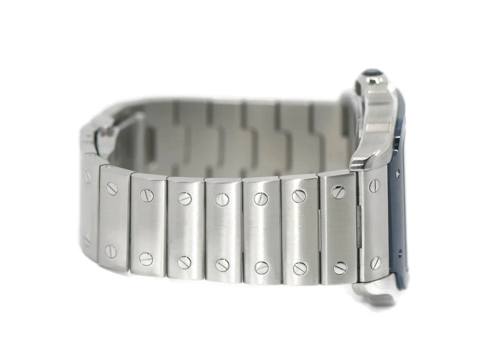 Cartier Santos Skeleton Stainless Steel Watch WHSA0026
